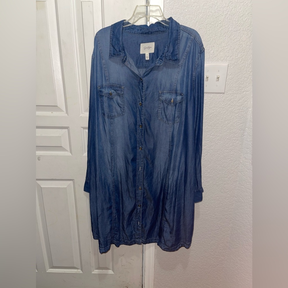 Jessica Simpson Shirt Dress 3X